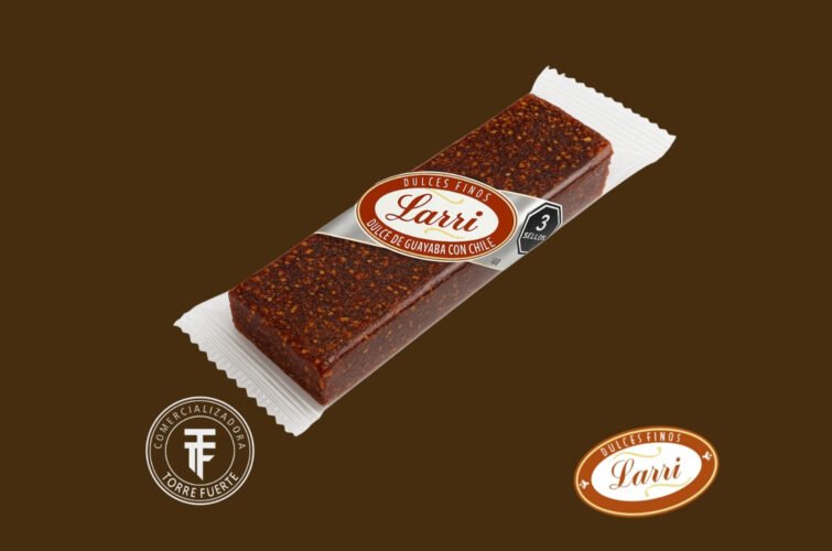 barra de guayaba con chile